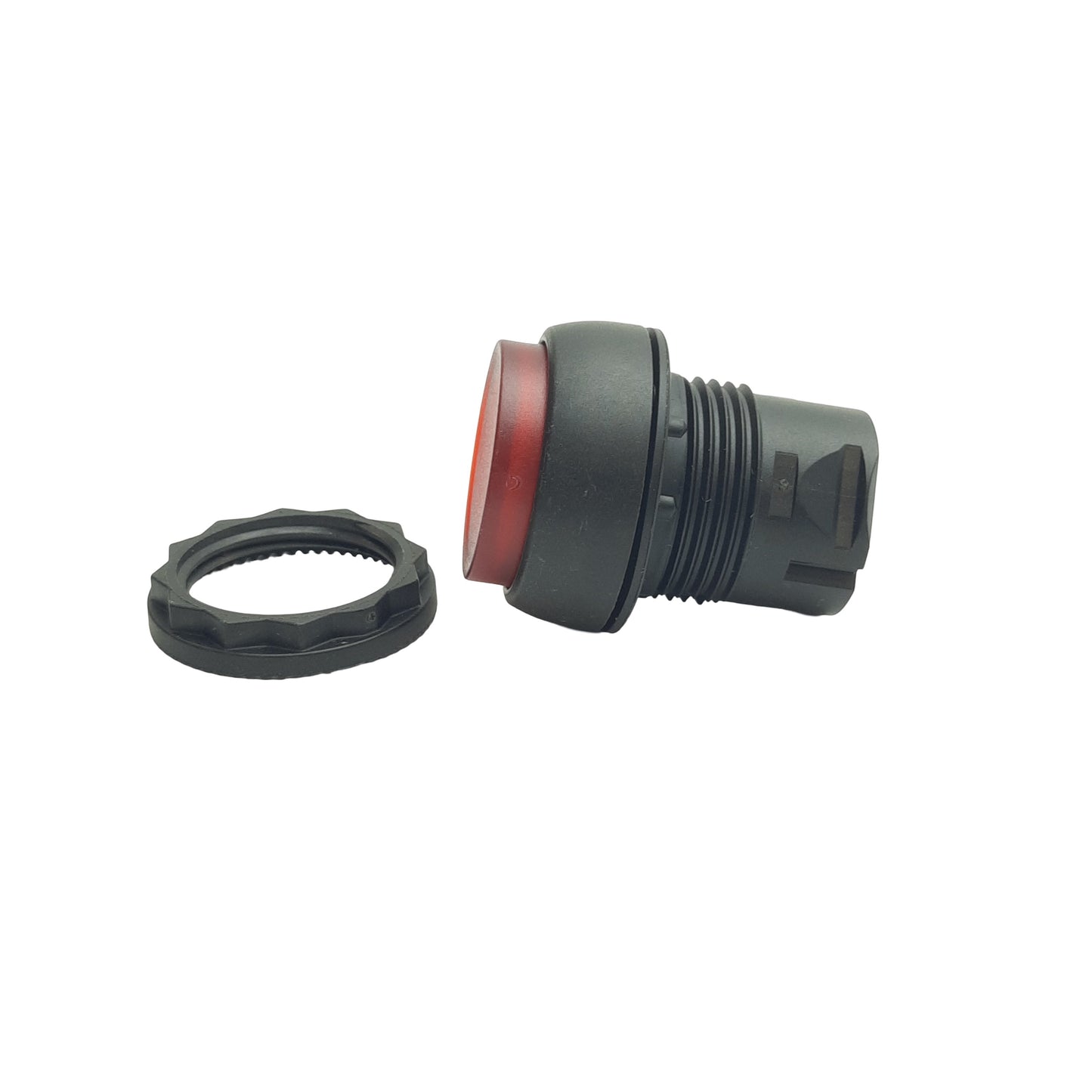 New Lot of 2 Allen Bradley 800FP-LE4 Push Button Operator ,Illuminated,Red, 22mm