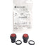 New Lot of 2 Allen Bradley 800FP-LE4 Push Button Operator ,Illuminated,Red, 22mm