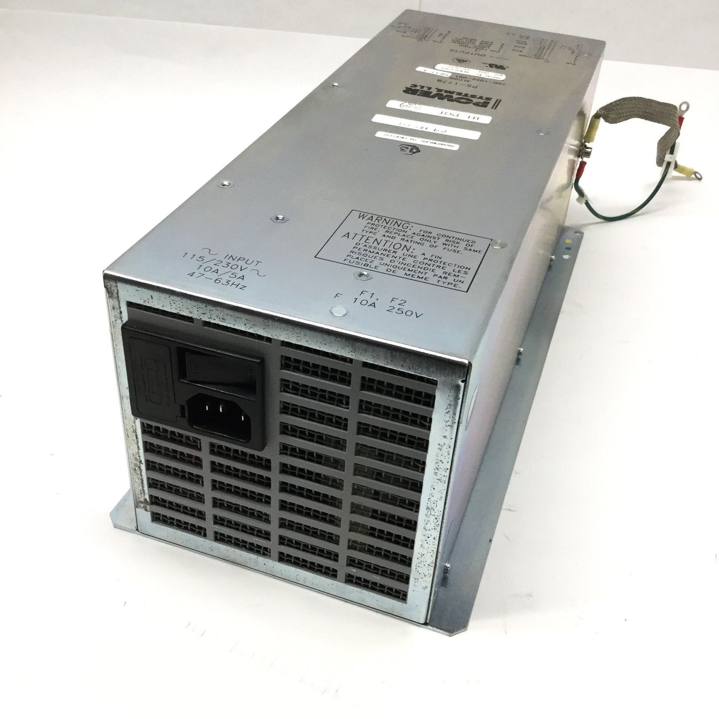 Used Power Systems PS-1778 Multi-Output Supply from Alcon Legacy 20000, 5.1/12/15/24V