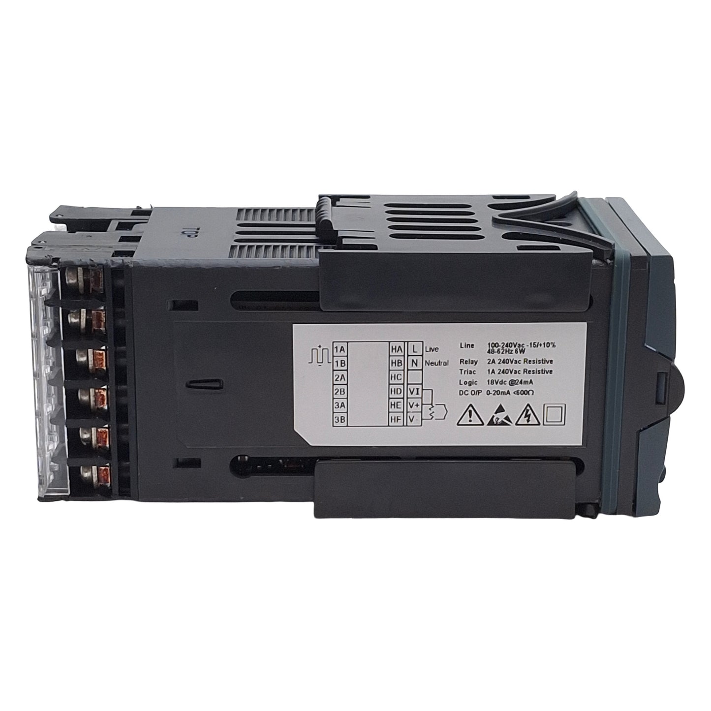 Used Eurotherm 2216E/CC/VH/LH/XX/XX/2XX/ENG Temperature Controller, 120-240VAC