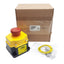 New Banner SSA-EB1P-22ED1Q8 Emergency Stop Button 2NC/2NO, 2A 24VDC, 8-Pin M12, 40mm