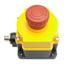 New Banner SSA-EB1P-22ED1Q8 Emergency Stop Button 2NC/2NO, 2A 24VDC, 8-Pin M12, 40mm