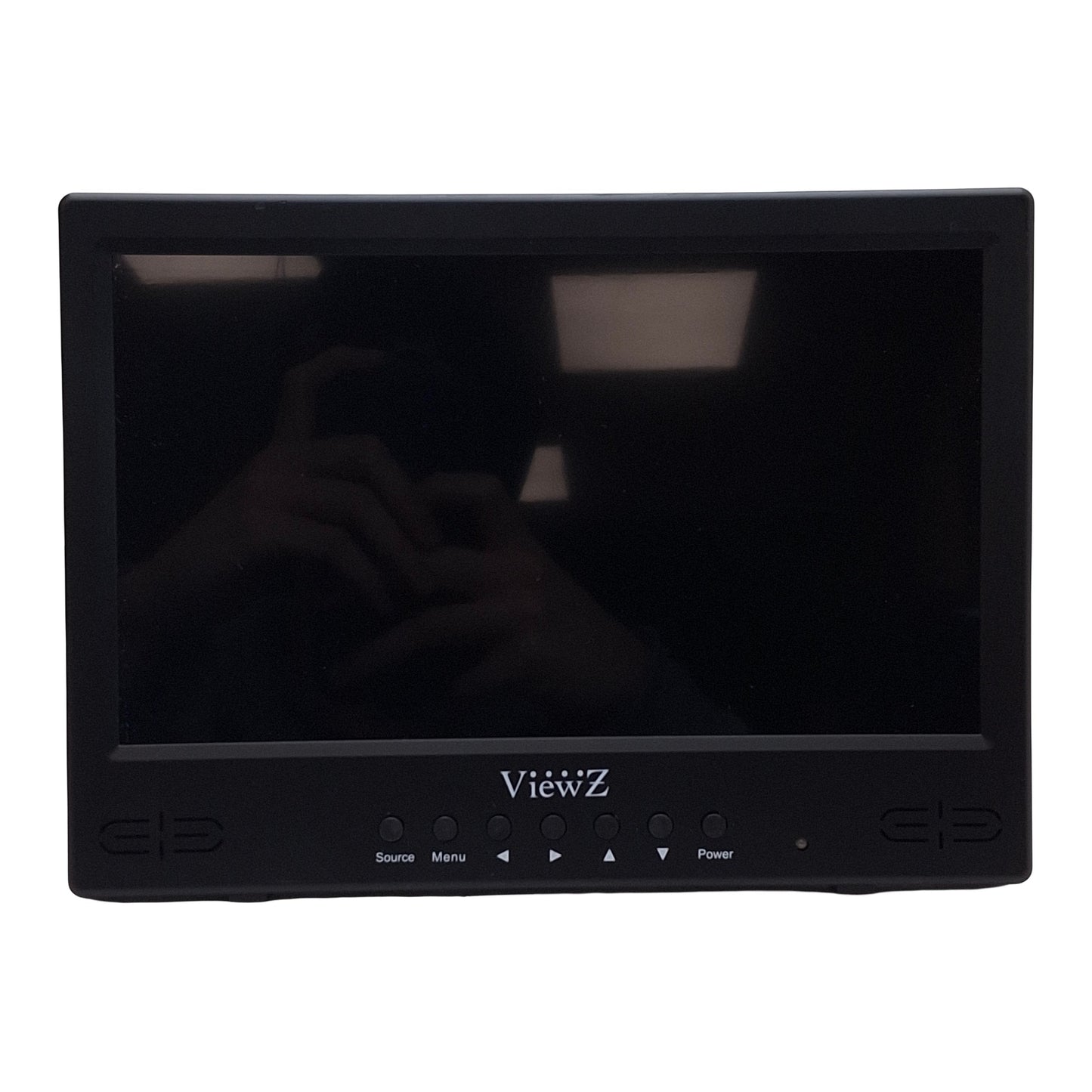 Used ViewZ VZ-101RTC CCTV Monitor, 10.1in LED, 1024x600, BNC, HDMI, VGA, 12VDC