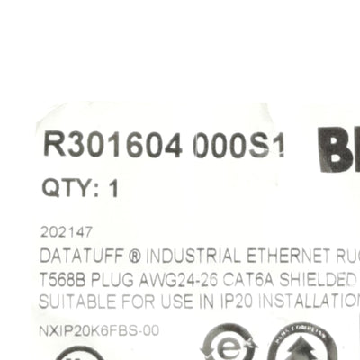 New Belden R301604 000S1 RJ45 Field Kit Connector, 1.5A Rating, T568B Type