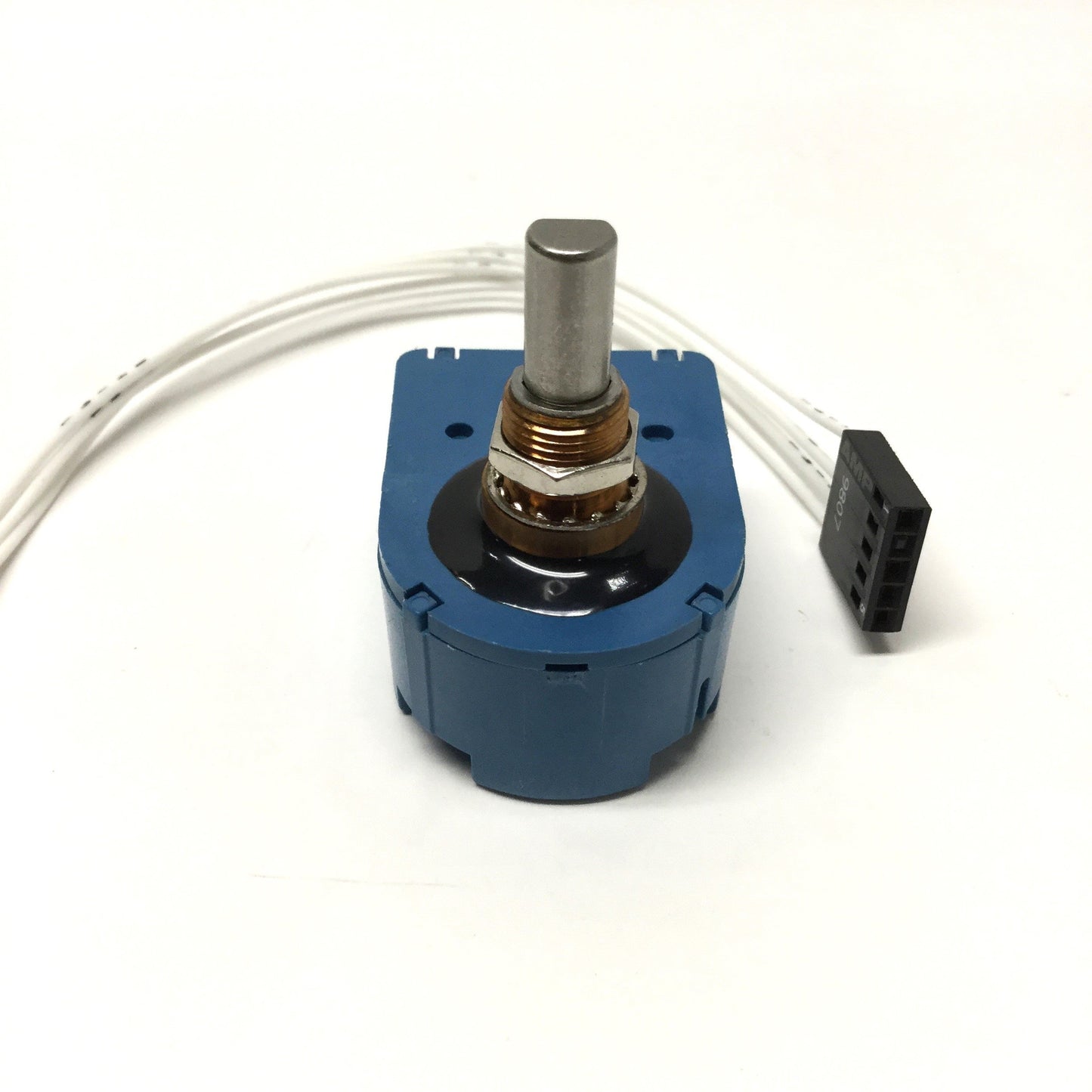 Used Avago HEDS-5700 A02 Panel Mount Rotary Optical Encoder 500CPR, Ø1/4" Shaft