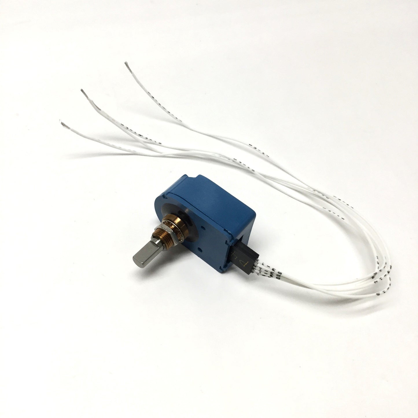 Used Avago HEDS-5700 A02 Panel Mount Rotary Optical Encoder 500CPR, Ø1/4" Shaft