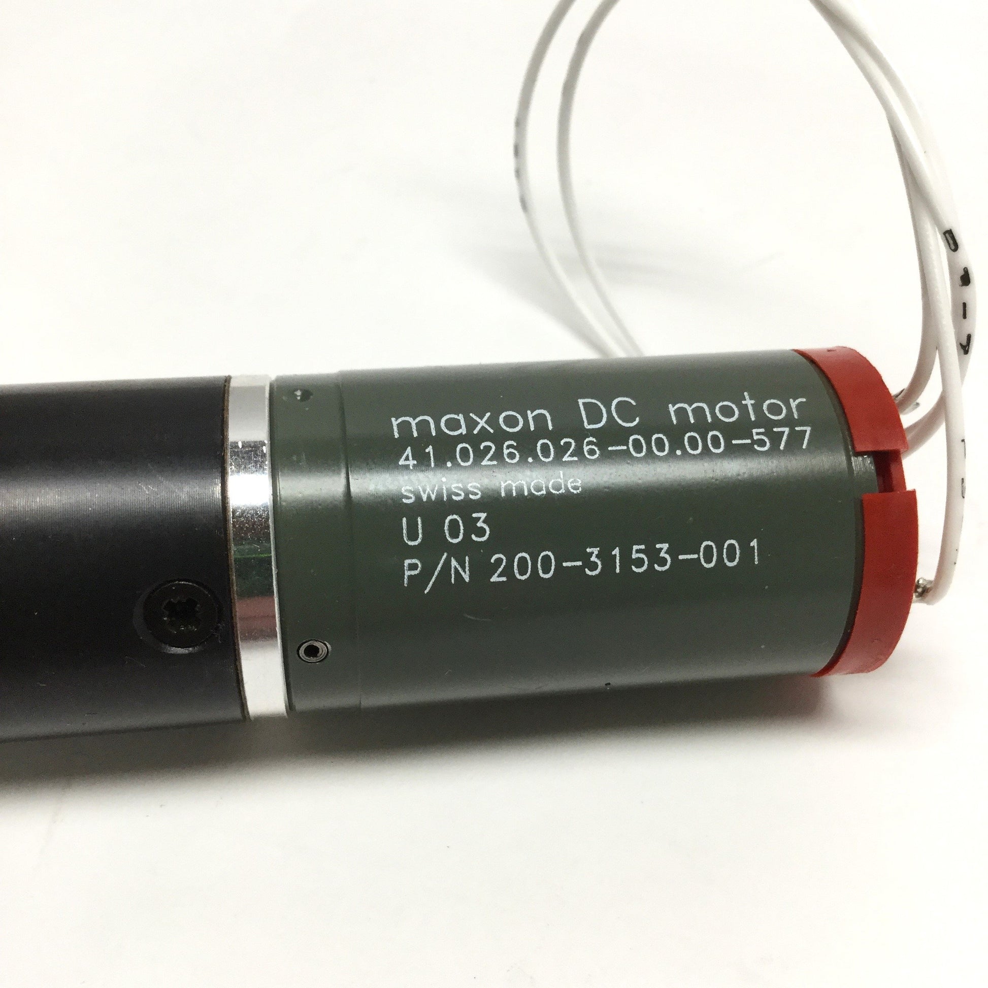 maxon gear Used Maxon 41.026.026-00.00-577 DC Motor 24VDC w/Gear Head, Ø5mm Shaft, 40RPM