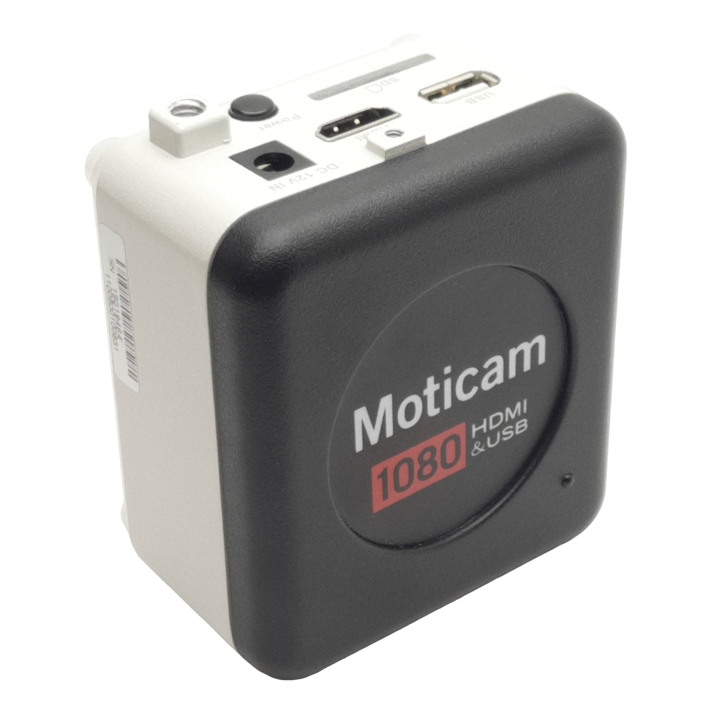 Used Moticam 1080 Microscope Camera, 12VDC In, HDMI & USB Output, 2MP, CMOS 1/2.8in