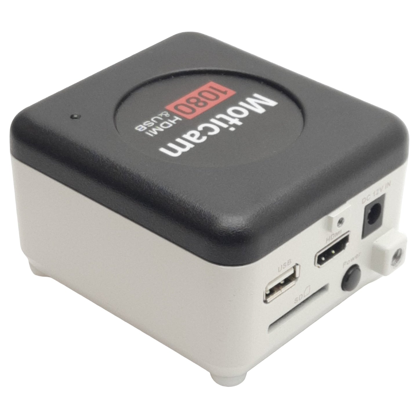 Used Moticam 1080 Microscope Camera, 12VDC In, HDMI & USB Output, 2MP, CMOS 1/2.8in
