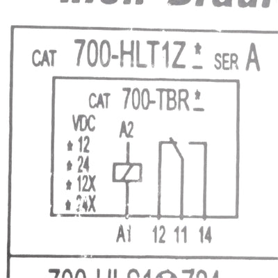 New Allen Bradley 700-HLS1Z24 Solid State Relay, 1NO Contact 24VDC 2A, Coil 24V