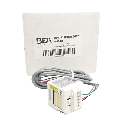 New Bea MS08U Microwave Contactless Switch, 4"-24" Range, 24.125 GHz, 60 VDC/125 VAC