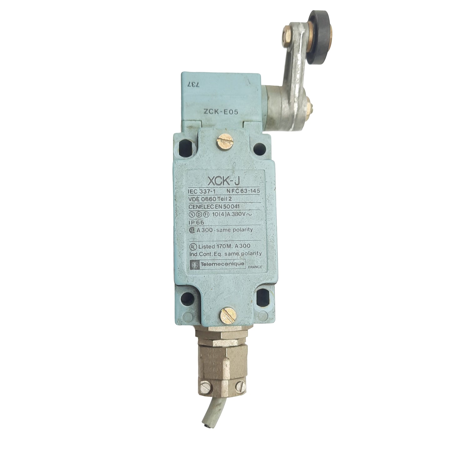 Used Telemecanique NFC63-145 Limit Switch, Current Type AC, Switch Style Rotary