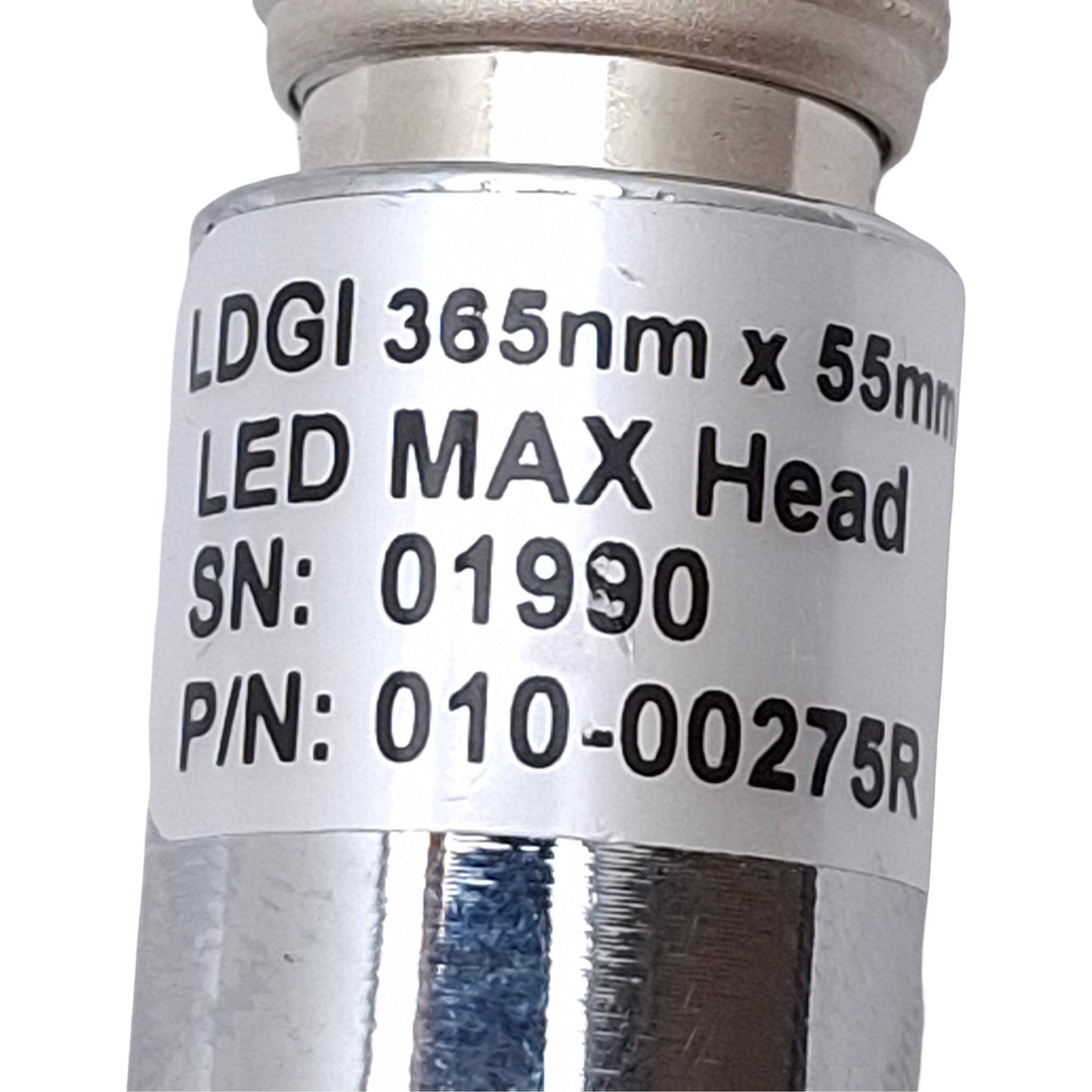 Used LDGI 010-00275R Omnicure UV Spot Cure LED Max Lamp Head 365nm x 55mm, 10P Hirose
