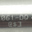 Used Bimba 061-DQ Pneumatic Cylinder, ø7/8in Bore, 1in Stroke, 1/8in NPT, 250psi
