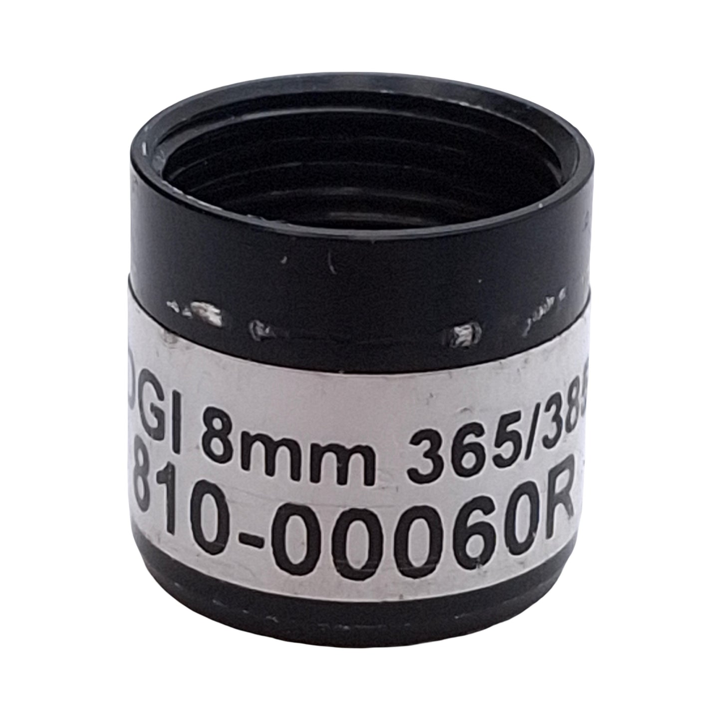 Used LDGI 810-00060R 8mm Replacement Lens For Omnicure Max 365/385nm Lamp Head