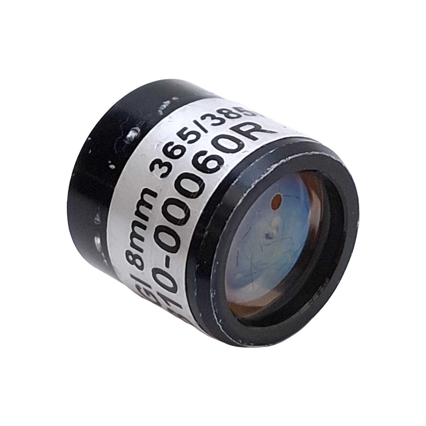 Used LDGI 810-00060R 8mm Replacement Lens For Omnicure Max 365/385nm Lamp Head