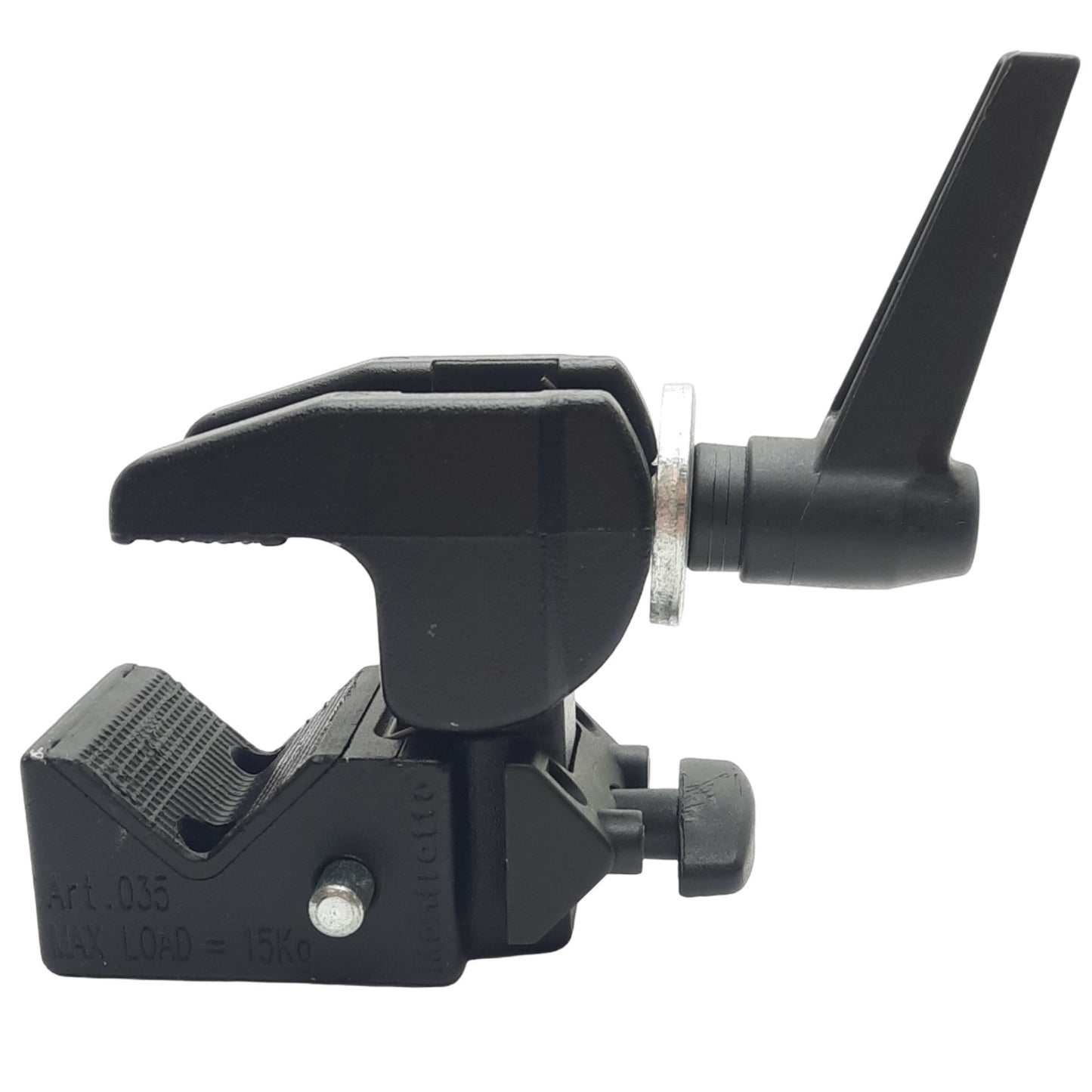 Used Manfrotto 035 Super clamp, Without Stud, W/ 035WDG Wedge, 33.07 lbs Max