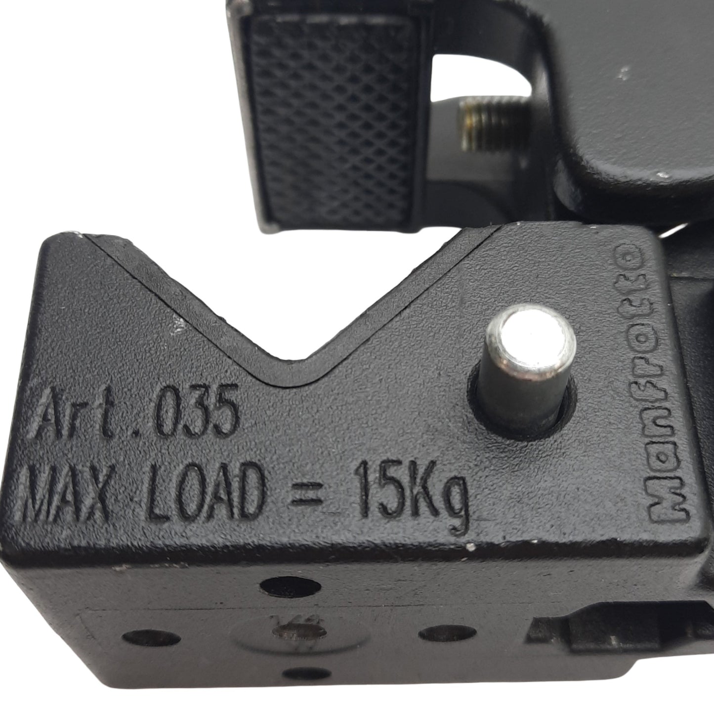 Used Manfrotto 035 Super clamp, Without Stud, W/ 035WDG Wedge, 33.07 lbs Max