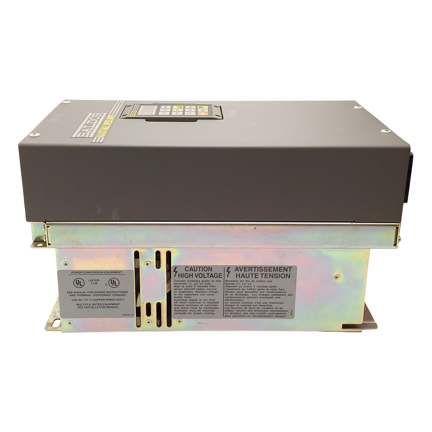 Used Baldor ID15H420-EO Adjustable Speed Drive, 20HP, 3-Phase, 460VAC, 0-400Hz