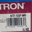 New Lutron NTF-103P-WH 3 Way Fluorescent Dimmer, 120VAC 8A, For FDB/ECO ballasts