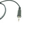 Used Herga 6224-BCEB-ZZZZ-005 Pedal Momentary Switch, 24 VAC/VDC, 0.1A, 3.5 mm Jack