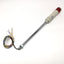 Used Patlite LCE-102R Stack Light LED Signal Tower 24V AC/DC Red Lens, 10" Pole Mount