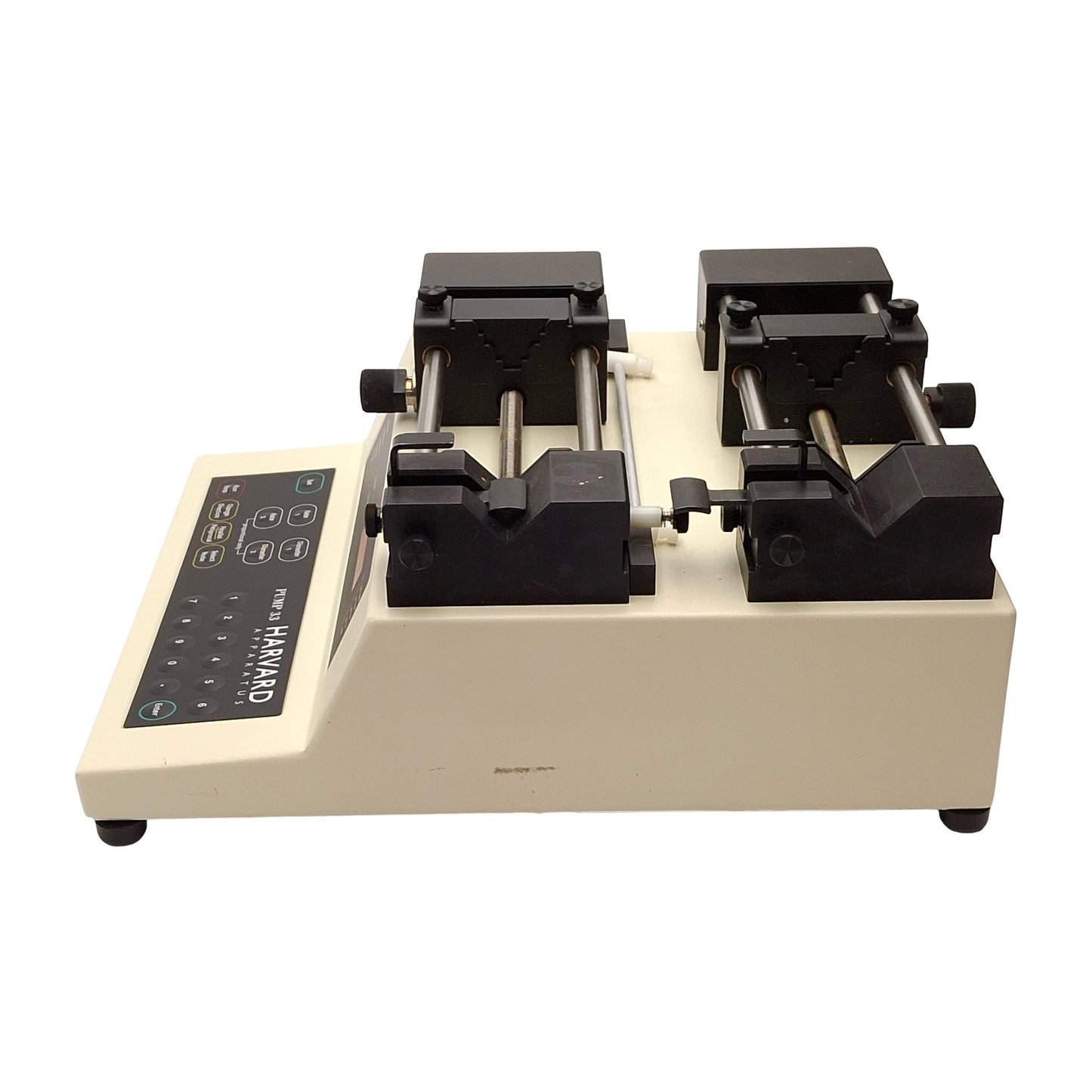 Used Harvard Apparatus 55-3333 Dual Syringe Pump, 0.0004µL/hr-106.6mL/min, 36VDC