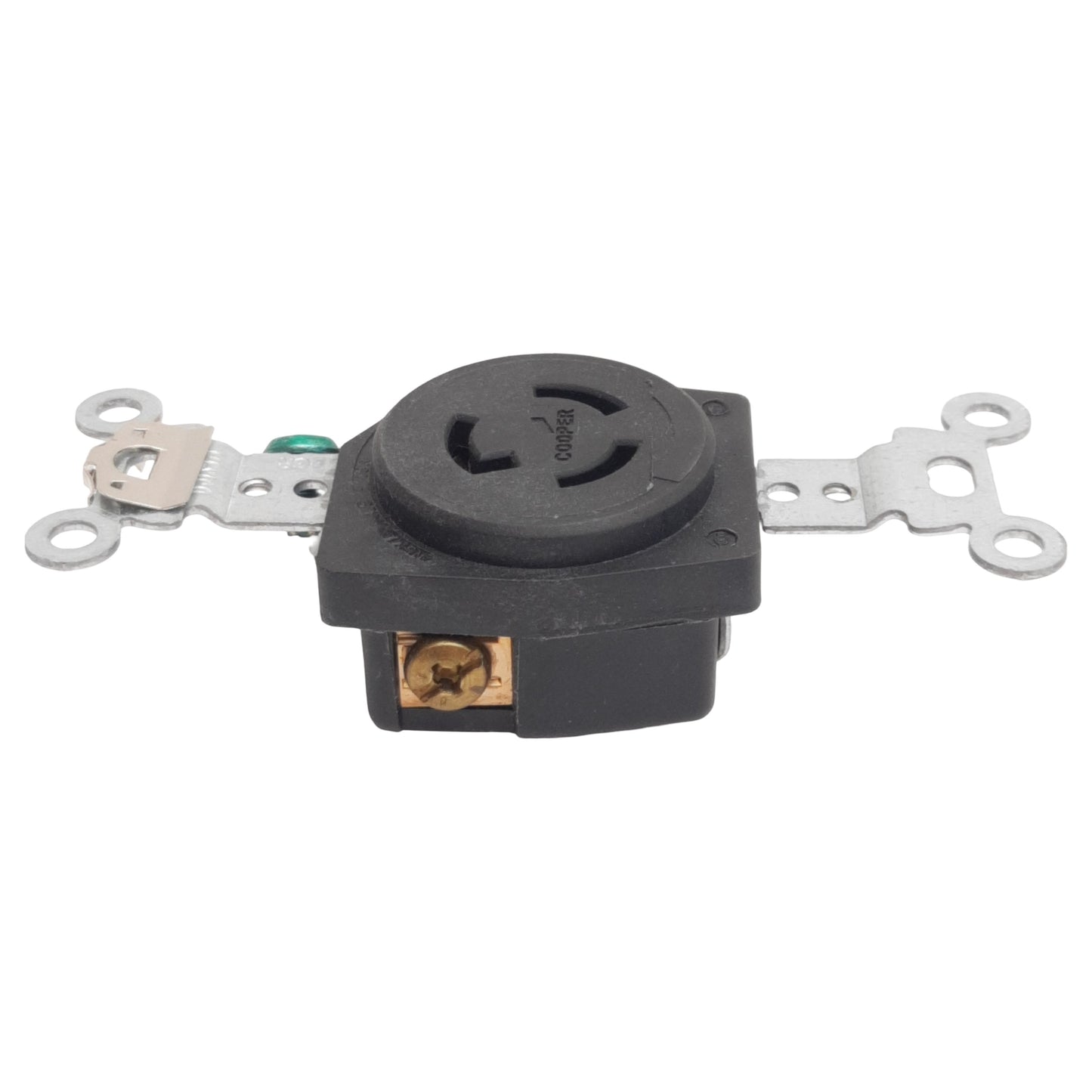 New Lot of 2 Eaton Arrow Hart CWL515R Locking Receptacle, 2-Pole/3-Wire, 15A 125VAC