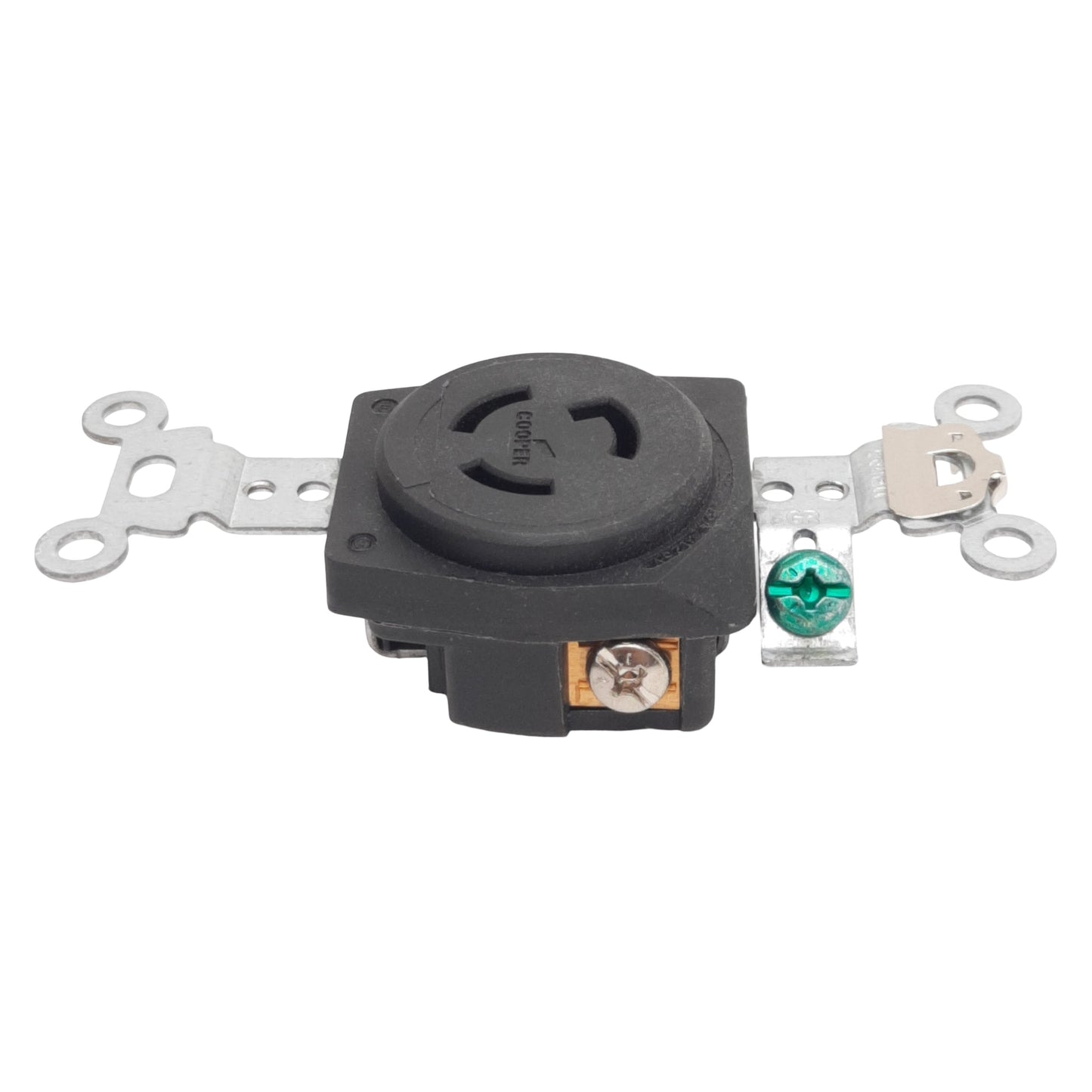 New Lot of 2 Eaton Arrow Hart CWL515R Locking Receptacle, 2-Pole/3-Wire, 15A 125VAC