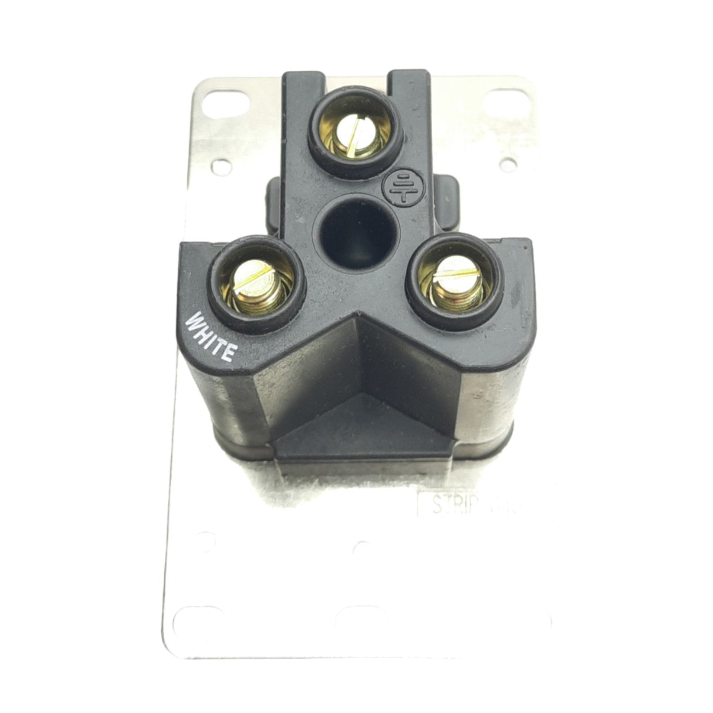 New Hubbell HBL9308 Receptacle, 30A, 125VAC, 2 Pole, 3 Wire, Flush Mount, NEMA 5-30R