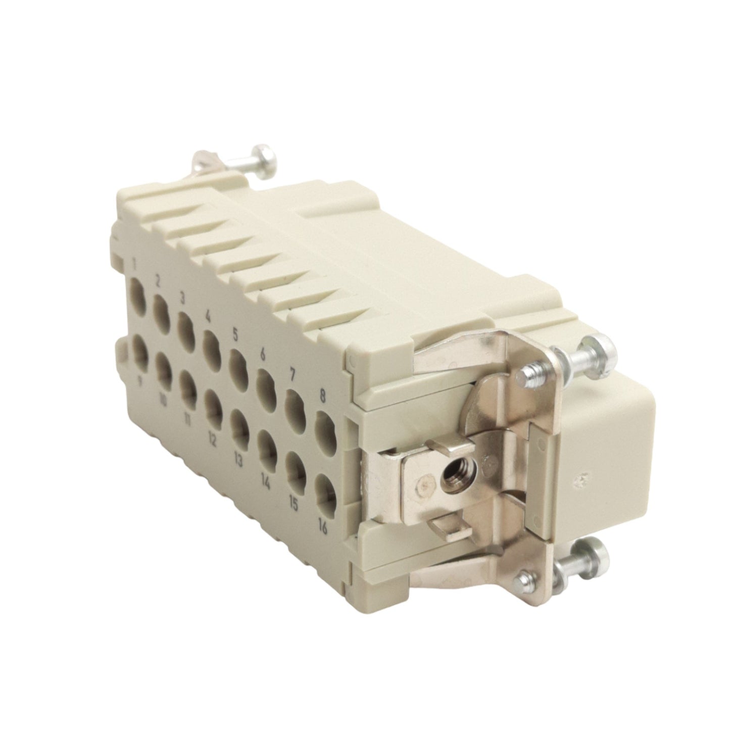 New Harting Han 16E HMC-M-c Heavy Duty Connector 16-Contacts, Male, 16B, 500V 16A