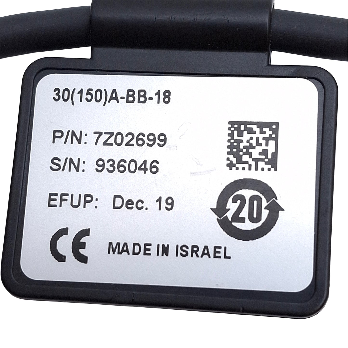 Used Ophir 30(150)A-BB-18 7Z02699 Laser Power Sensor, ø17.5mm Aperture, 0.19µm-11µm