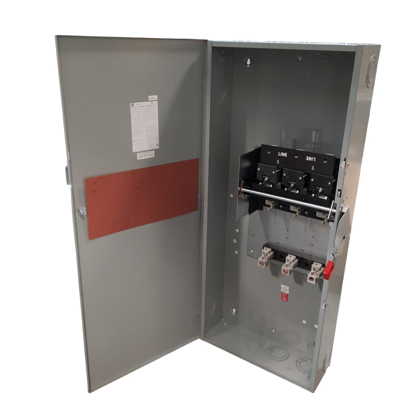 New – Open box ABB TH3365 Enclosed Disconnect Switch 3-Pole, 600VAC/250VDC 400A, 53 x 22 x 8in