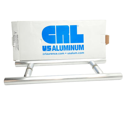 New CR Laurence LP8X8BSC Back-To-Back Pull Handles, 8in, Color Satin Chrome