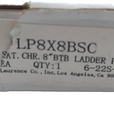 New CR Laurence LP8X8BSC Back-To-Back Pull Handles, 8in, Color Satin Chrome