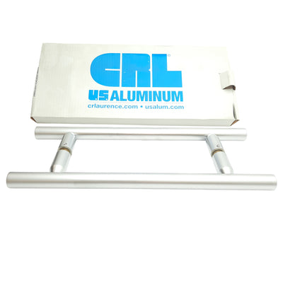 New CR Laurence LP8X8SC Back-To-Back Pull Handles, 8in, Satin Chrome