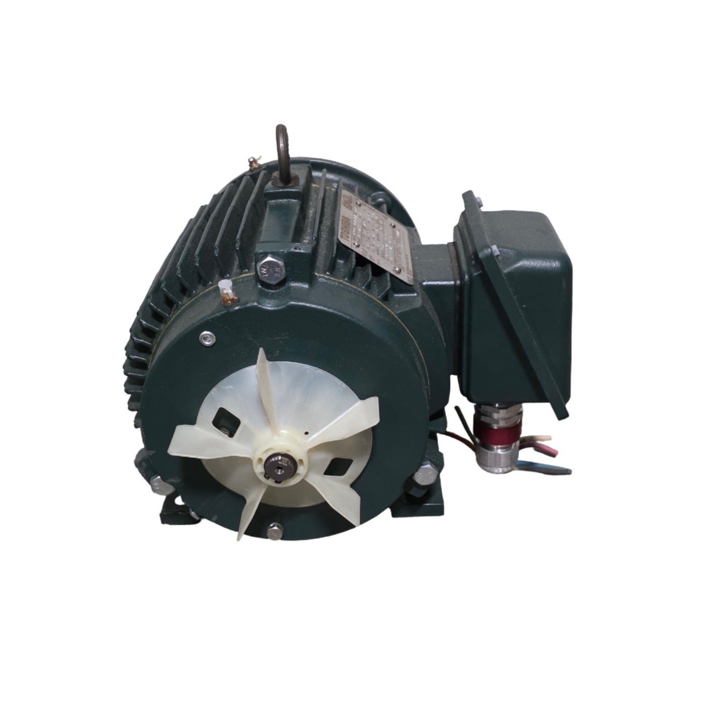 Used Toshiba 4K4003L3ZVA2FANZ EQP Global 841 General Purpose Motor 3HP, 460VAC, 182TC