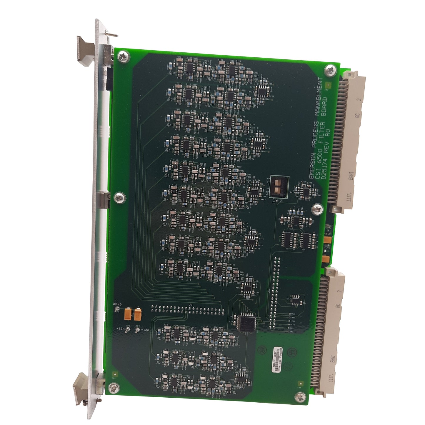 Used Emerson 6510 12-2-2 Monitor Board, 12 Channels, Sensor Input, 2 Channel Relay