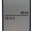 Used Emerson 6510 12-2-2 Monitor Board, 12 Channels, Sensor Input, 2 Channel Relay
