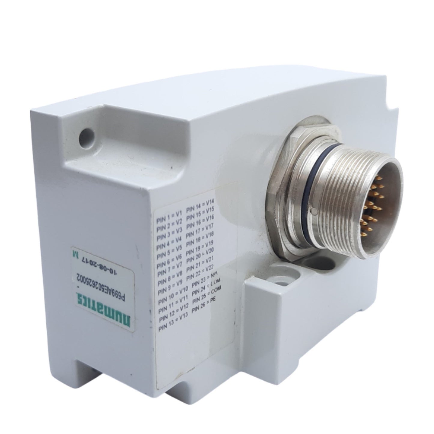 New Numatics P599AE502625002 Multipin Electrical Interface Manifold, 26-Pin M27