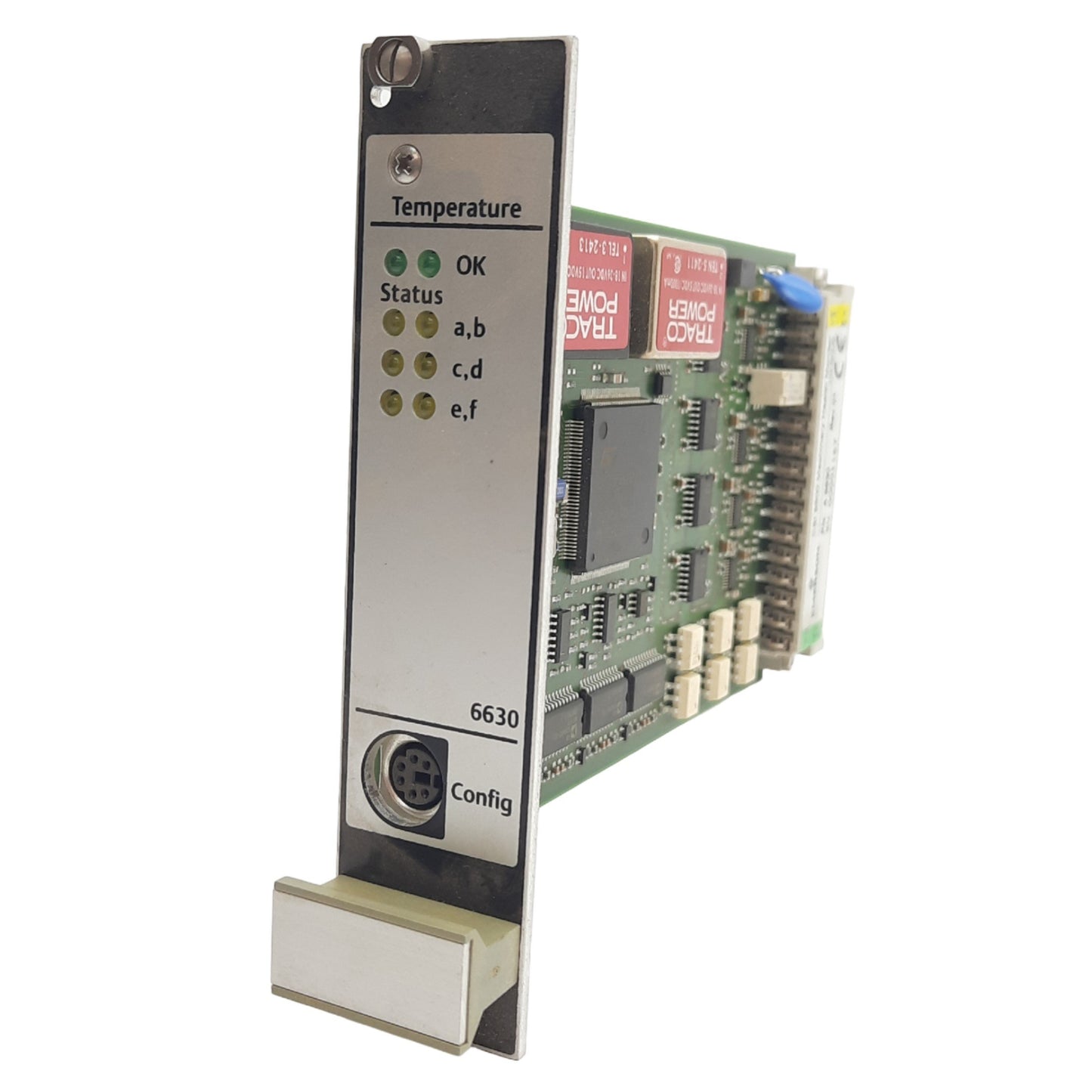 Used Emerson A6630 Temperature Monitor T/C & RTD Input, 0/4...20mA Output, RS232