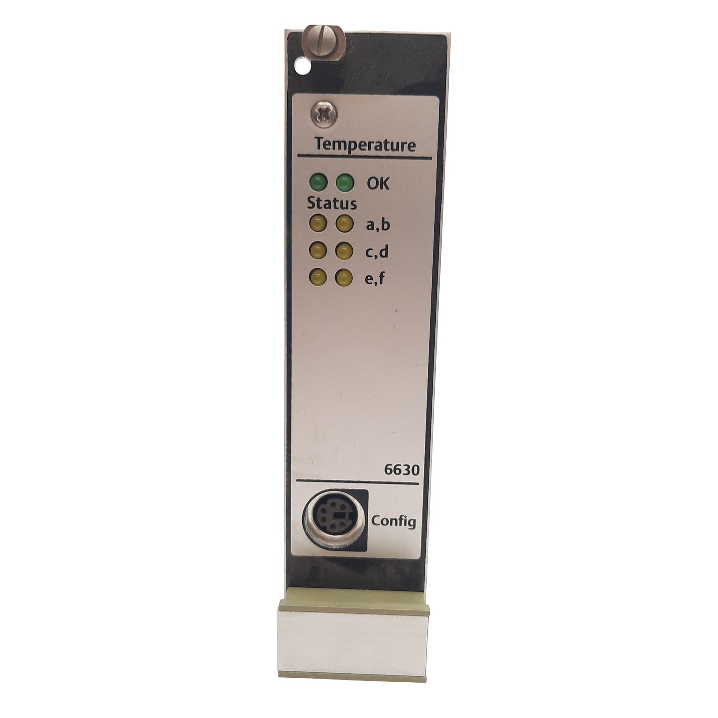 Used Emerson A6630 Temperature Monitor T/C & RTD Input, 0/4...20mA Output, RS232