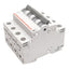 Used Cutler-Hammer WMS4C50 Circuit Breaker, 4-Pole, 50A 240/415VAC, DIN Rail
