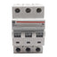Used Cutler-Hammer WMS3C50 Circuit Breaker, 3-Pole, 50A 240/415VAC, DIN Rail