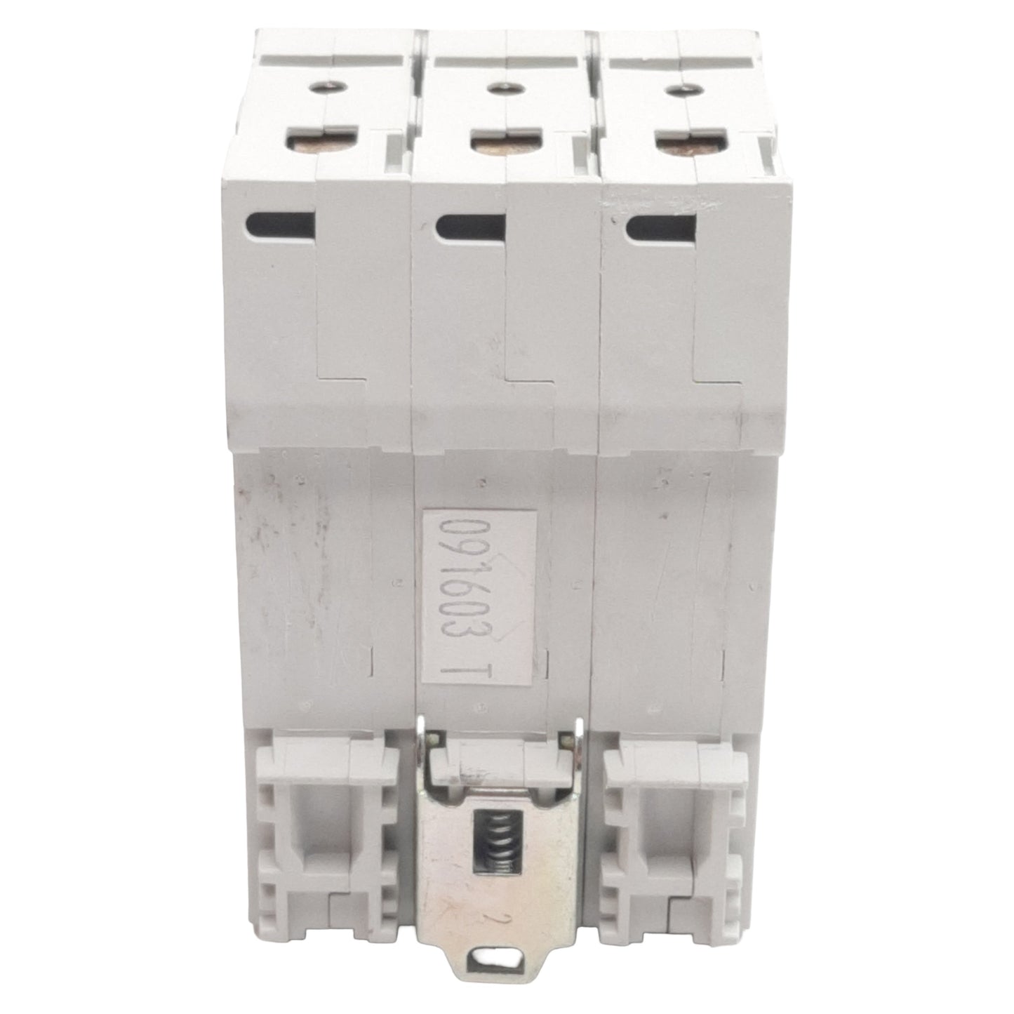 Used Cutler-Hammer WMS3C50 Circuit Breaker, 3-Pole, 50A 240/415VAC, DIN Rail