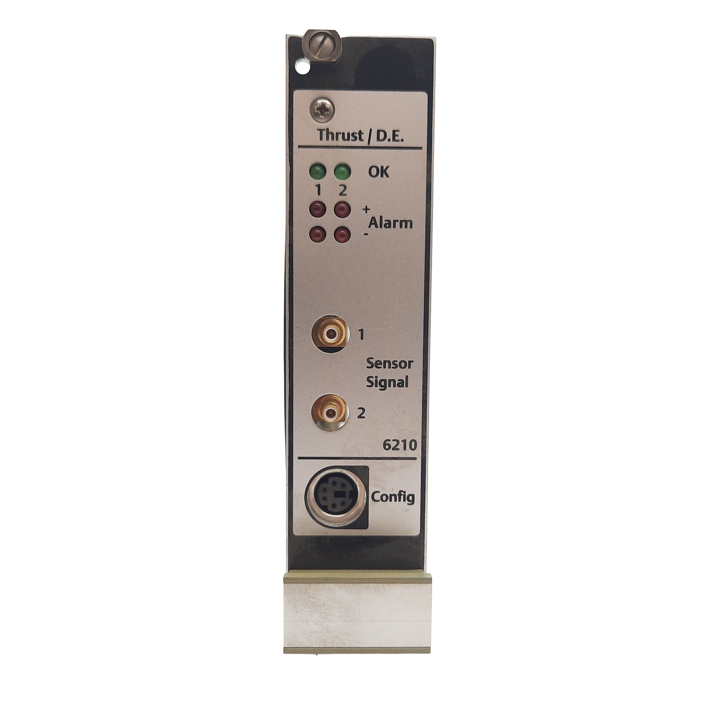 Used Emerson A6210 Thrust Position Monitor, Current 35mA Max, 2 Inputs, 0 to -22VDC