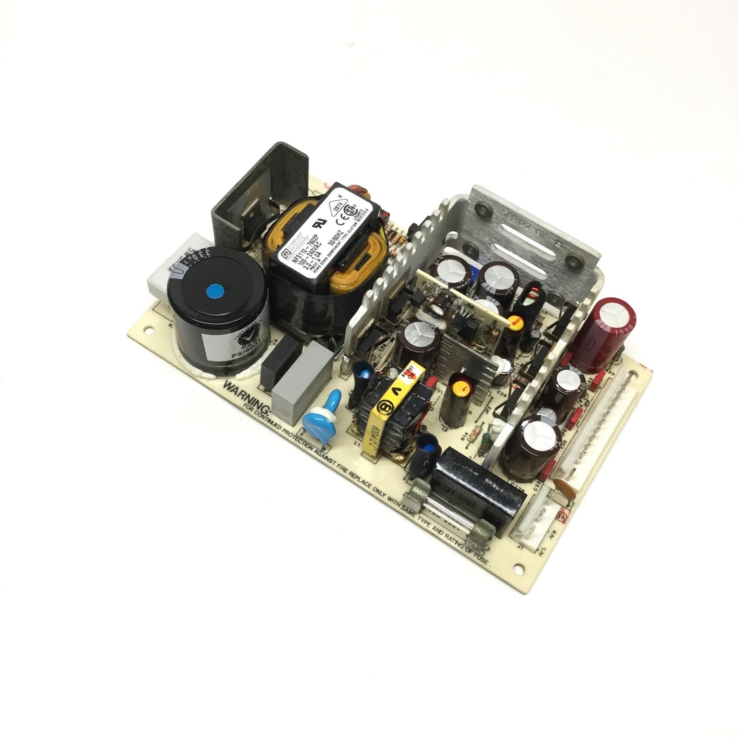Used Computer Products NFS110-7602P Open Frame Power Supply, 100-240VAC, 5.1/12/24VDC