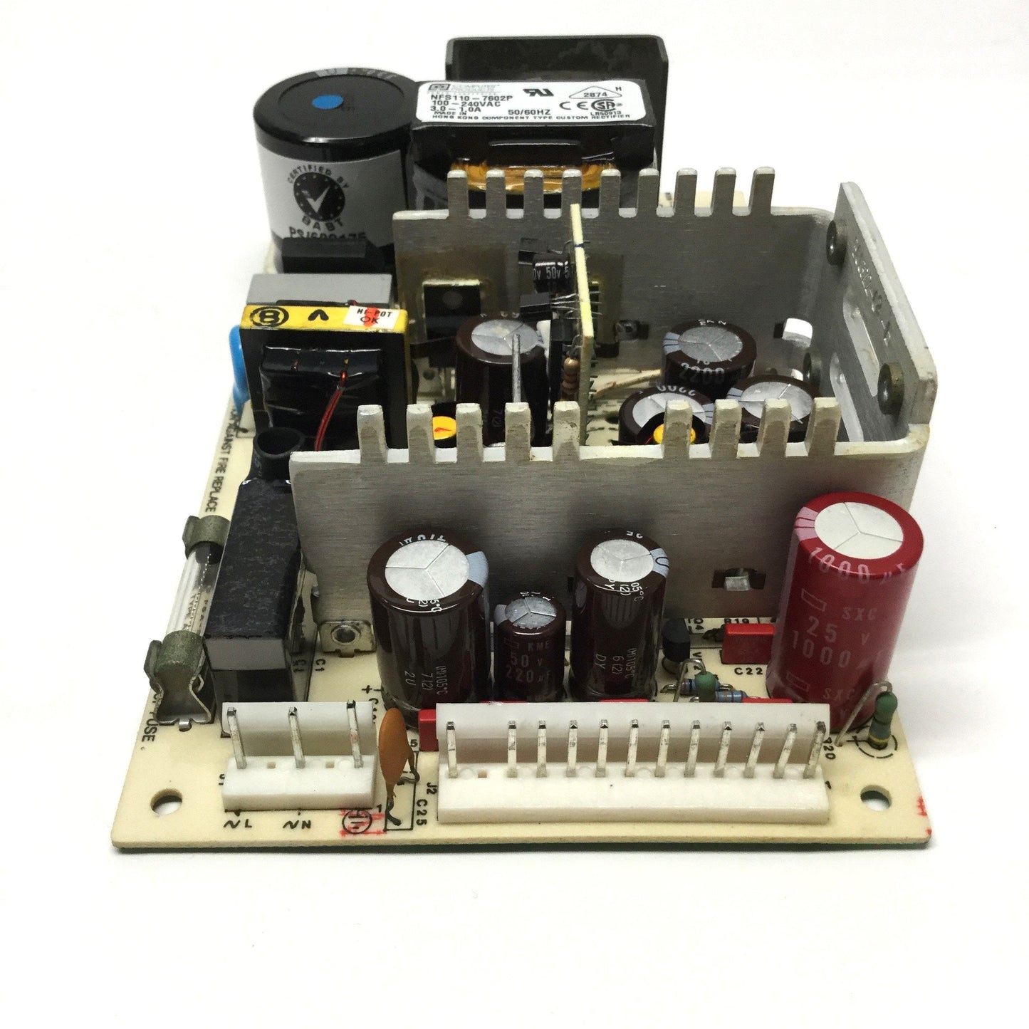 Used Computer Products NFS110-7602P Open Frame Power Supply, 100-240VAC, 5.1/12/24VDC