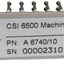 Used Emerson A6740/10 Output Relay Module, Control 13-32VDC, 60 Inputs, Outputs 16