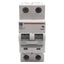 Used Lot of 2 Cutler-Hammer WMS2C13 Circuit Breaker, 2-Pole, 13A 240/415VAC, DIN Rail
